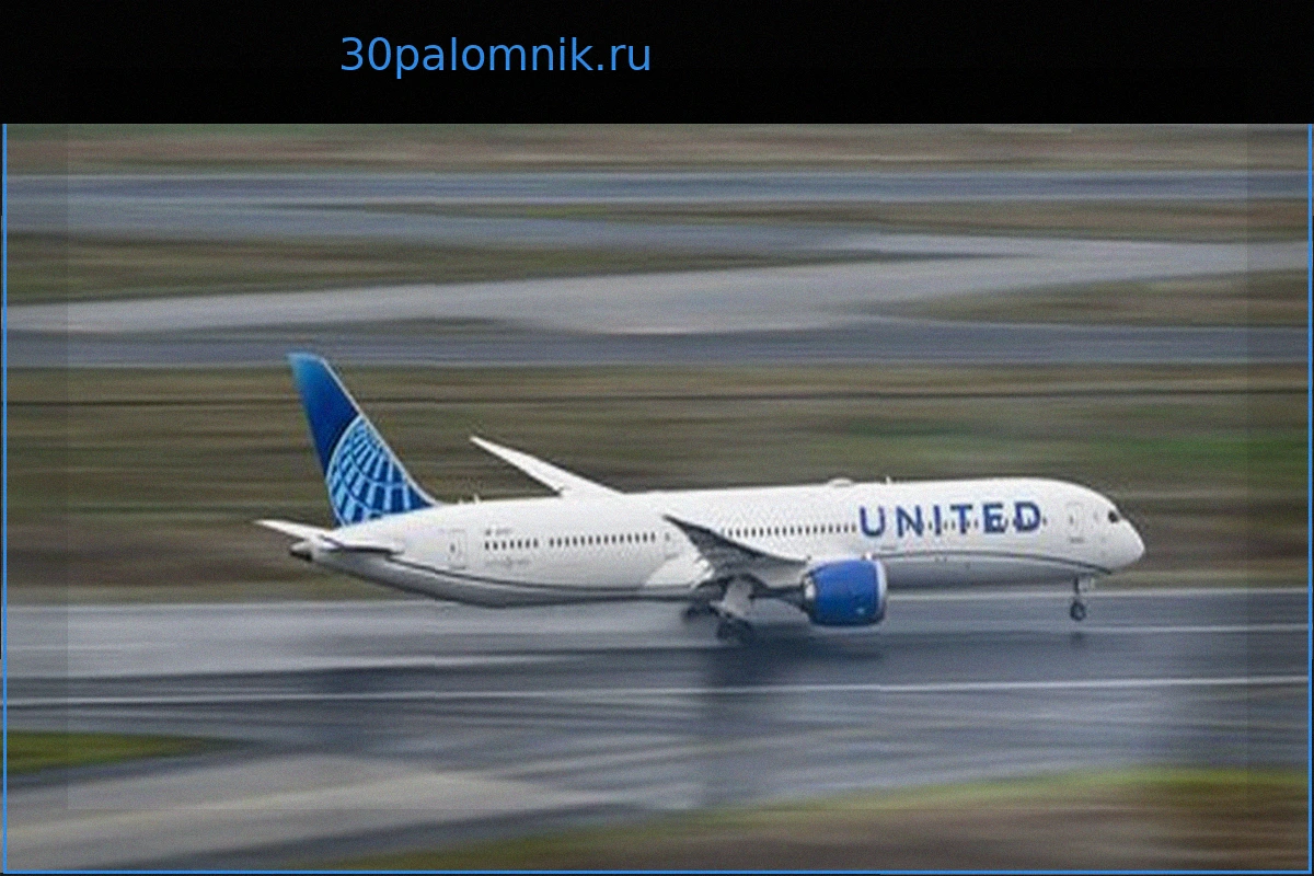 Авария в Ньюарке: Самолет United задел грузовик на шоссе, водитель легко ранен