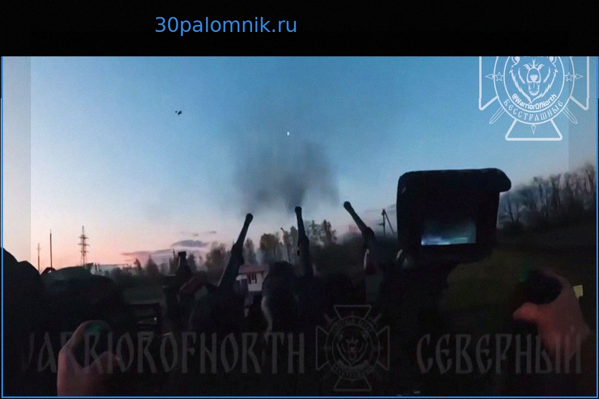 ГВ "Север" показала кадры уничтожения украинского БПЛА мобильными группами ПВО у госграницы