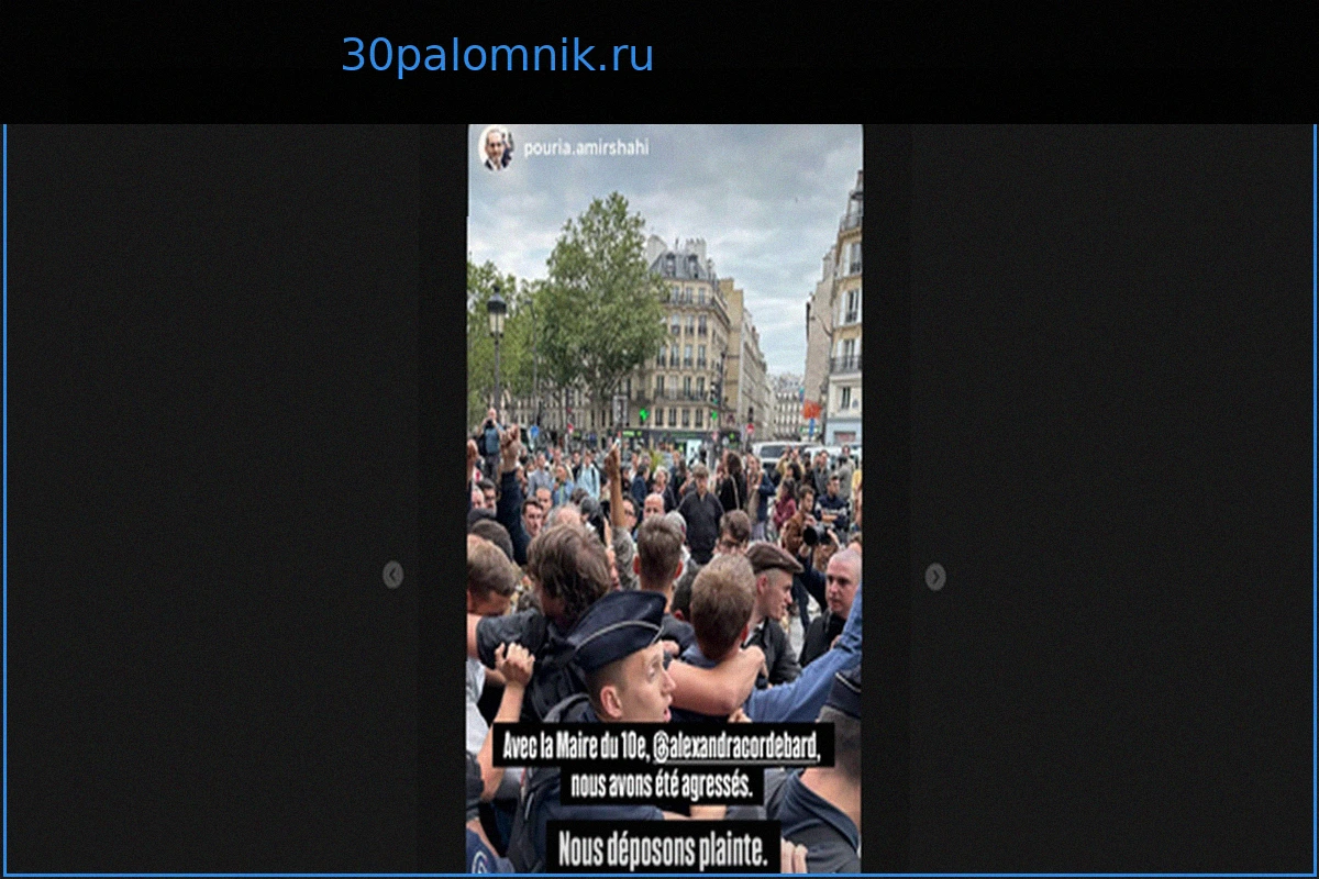 Мэр 10-го округа Парижа подверглась нападению «крайне правых активистов» в ходе «Белой ночи»
