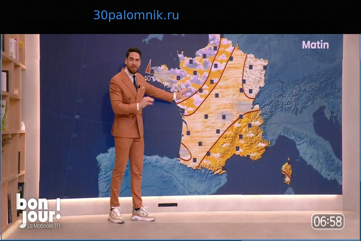 Кто такой Анж Нуаре, новый ведущий прогноза погоды на TF1 по выходным, пришедший на смену Татьяне Силве?